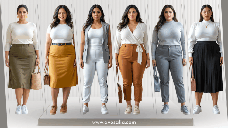Office-Ready Plus-Size Outfits with Sneakers That Redefine Workwear Chic