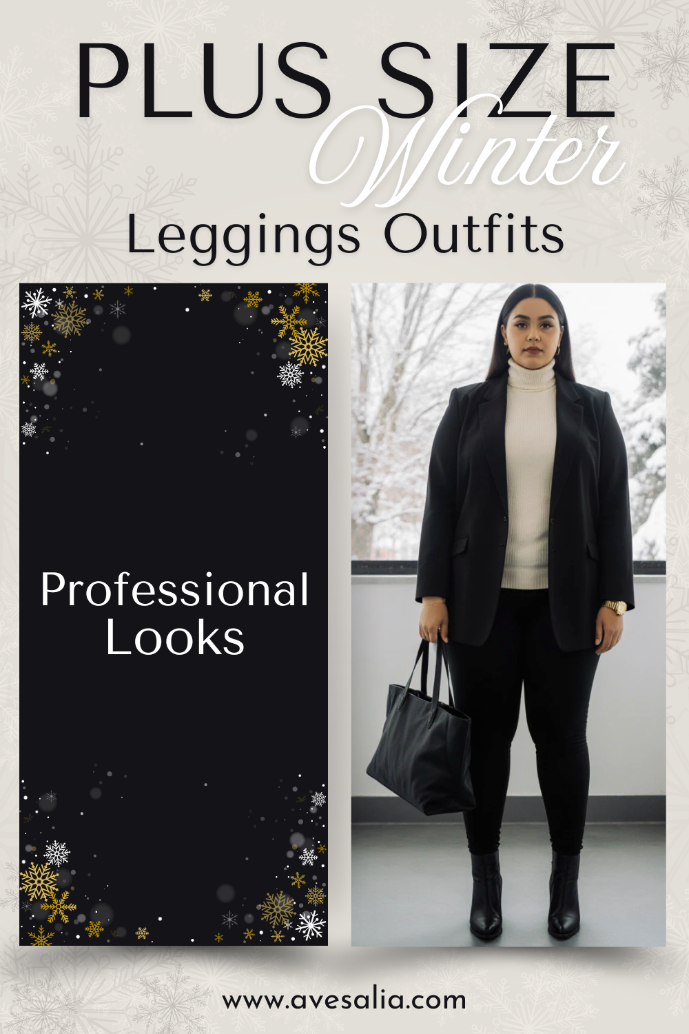 Plus Size Winter Leggings Outfits: Stylish Warm Ensembles from Casual to Chic