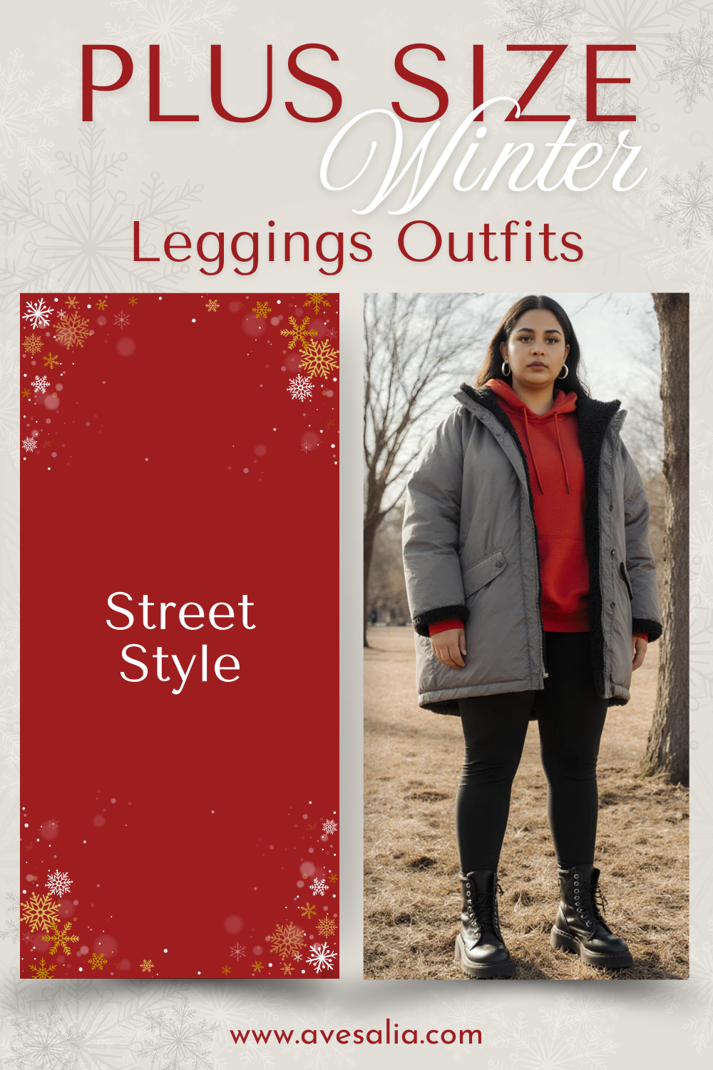 Plus Size Winter Leggings Outfits: Stylish Warm Ensembles from Casual to Chic