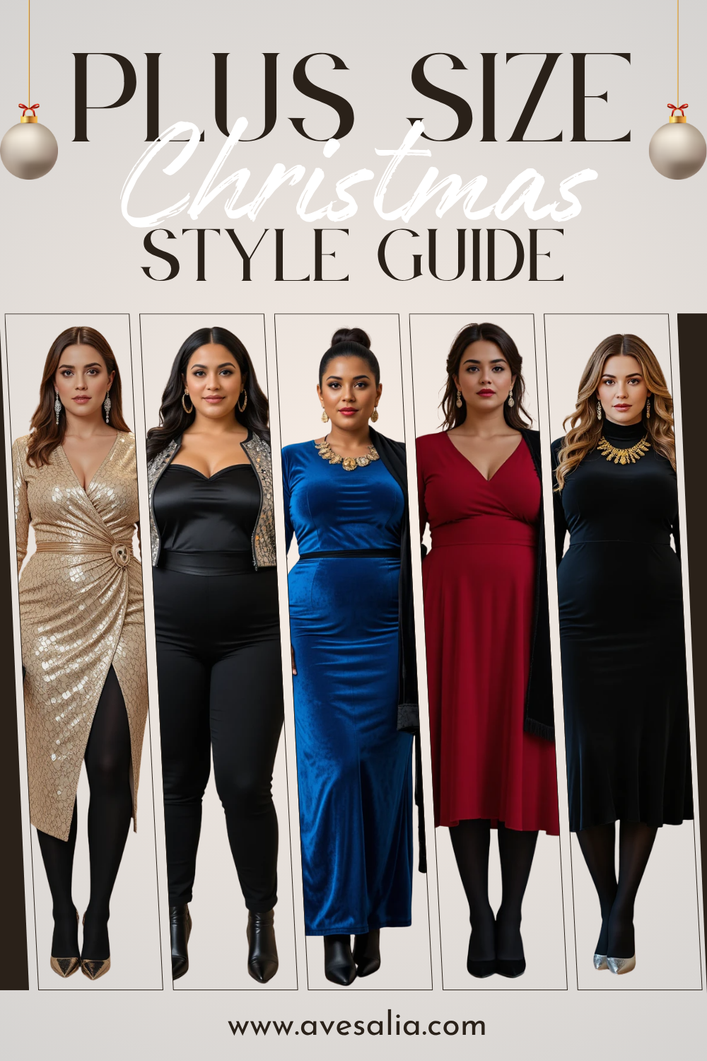 Plus-Size Christmas Party Style Guide: Dresses, Jumpsuits & More